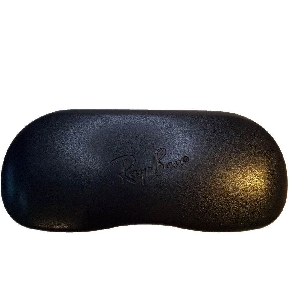 Authentic Ray-Ban Black Hard Shell Clamshell Sunglasses / Eyeglasses Case Only
